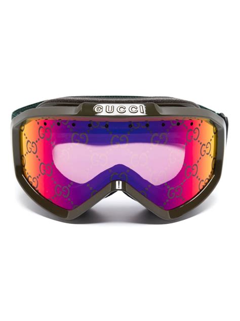 testo gucci ski mask|Gucci guccissima ski goggles.